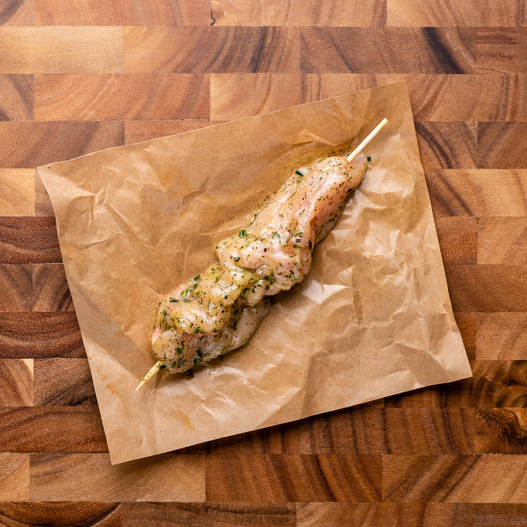 Parsley & Garlic Chicken Kebab