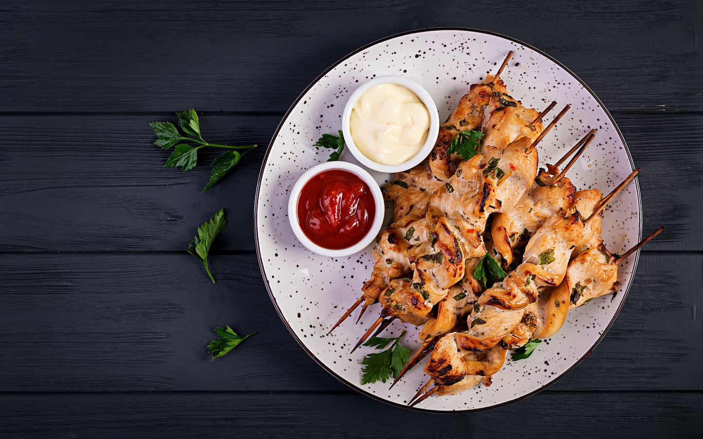 Chilli , Ginger & Lemon Chicken Kebabs