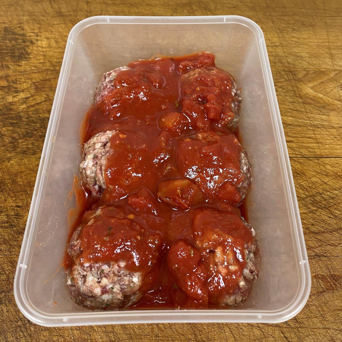 Meatballs in Marinara Sauce
