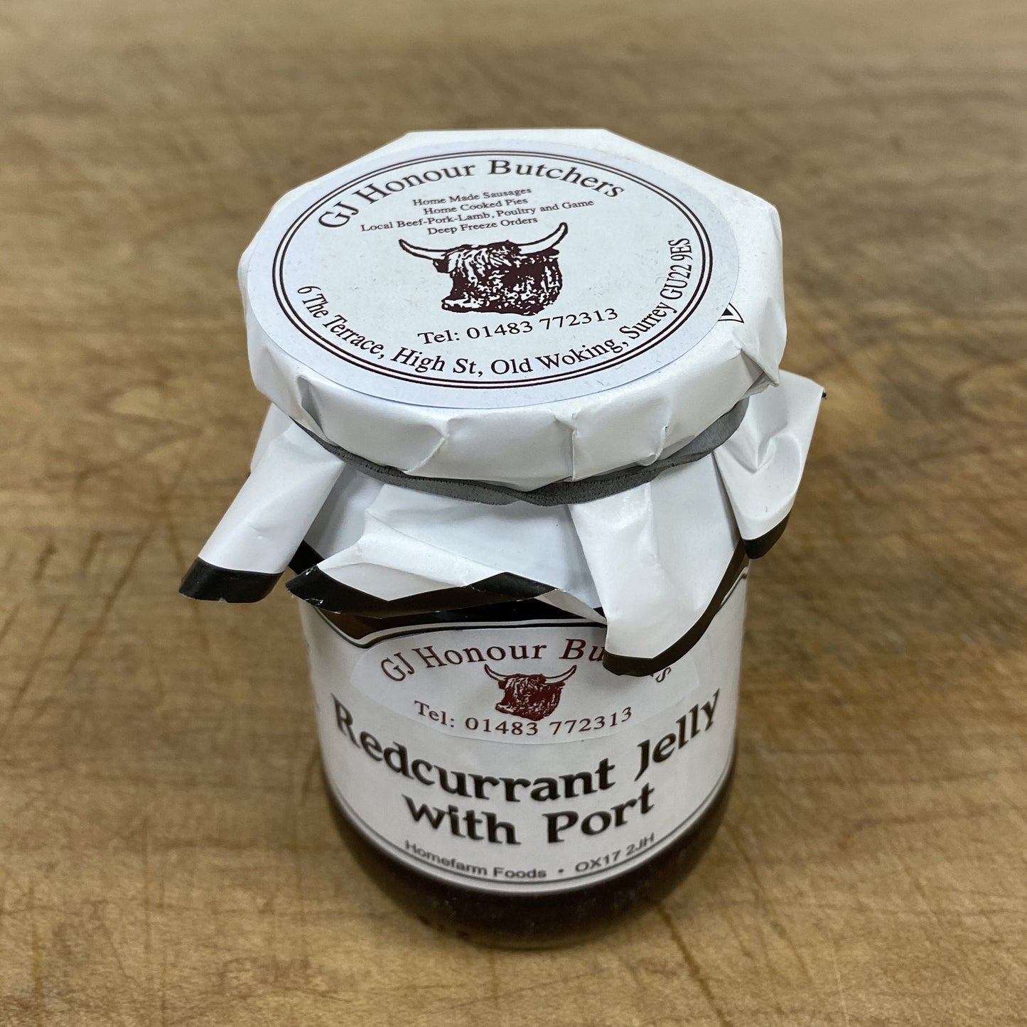 Redcurrant Jelly with Port
