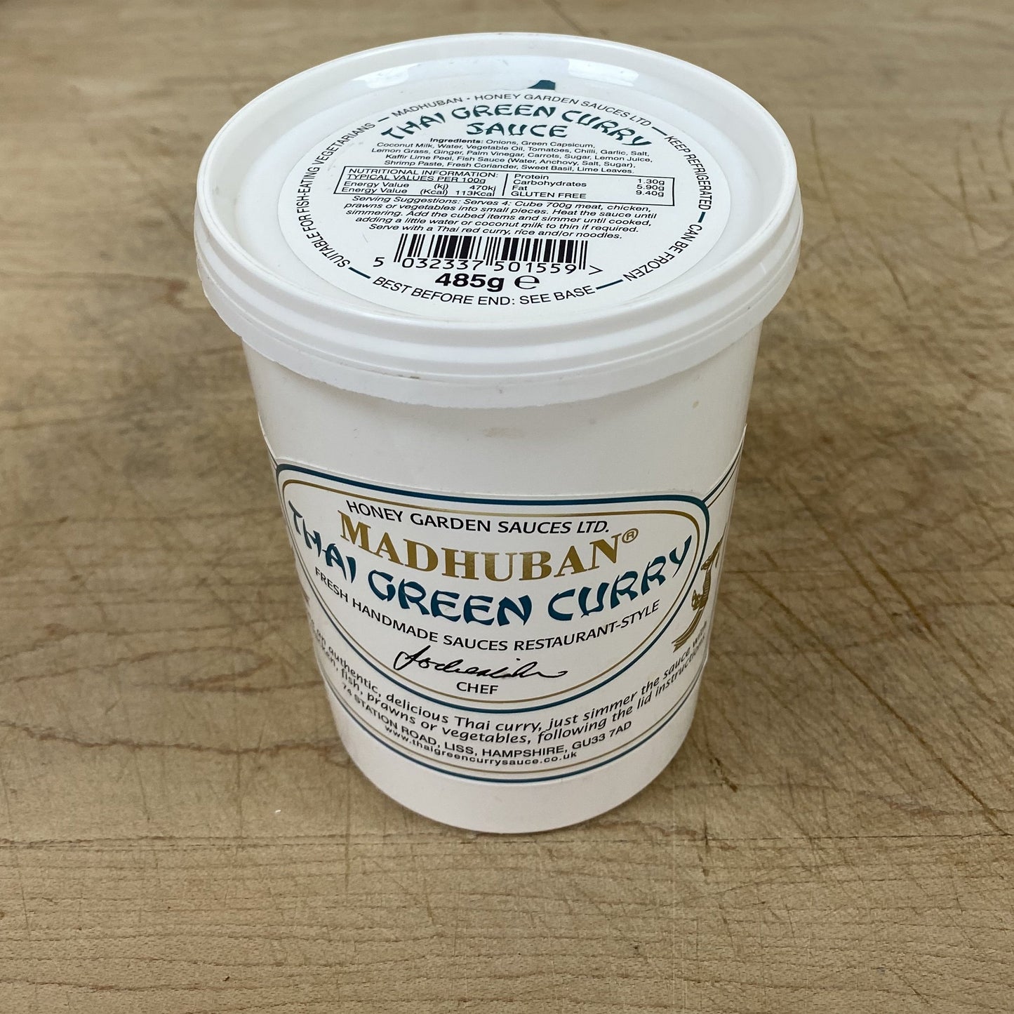 Thai Green Curry Sauce